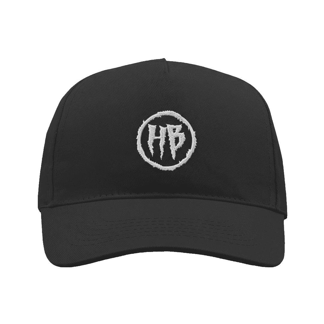 gorra HB Session negra con bordado premium – edición exclusiva 25/25